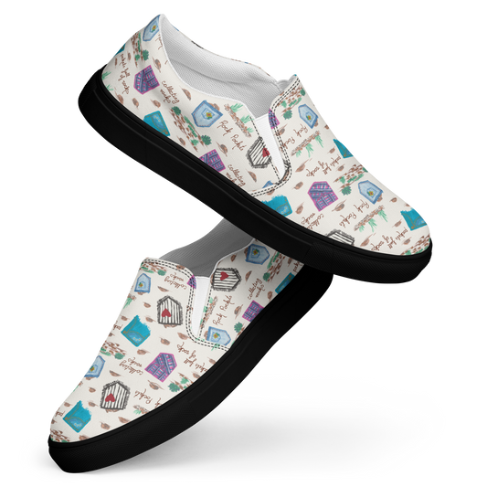 Women’s slip-on canvas shoes Rock Pockets