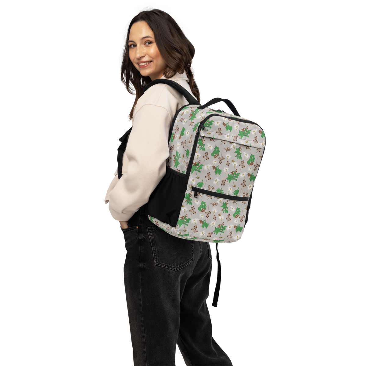 Utility backpack Bees in the Blossoms