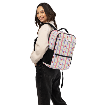 Utility backpack Satin Ribbons Red
