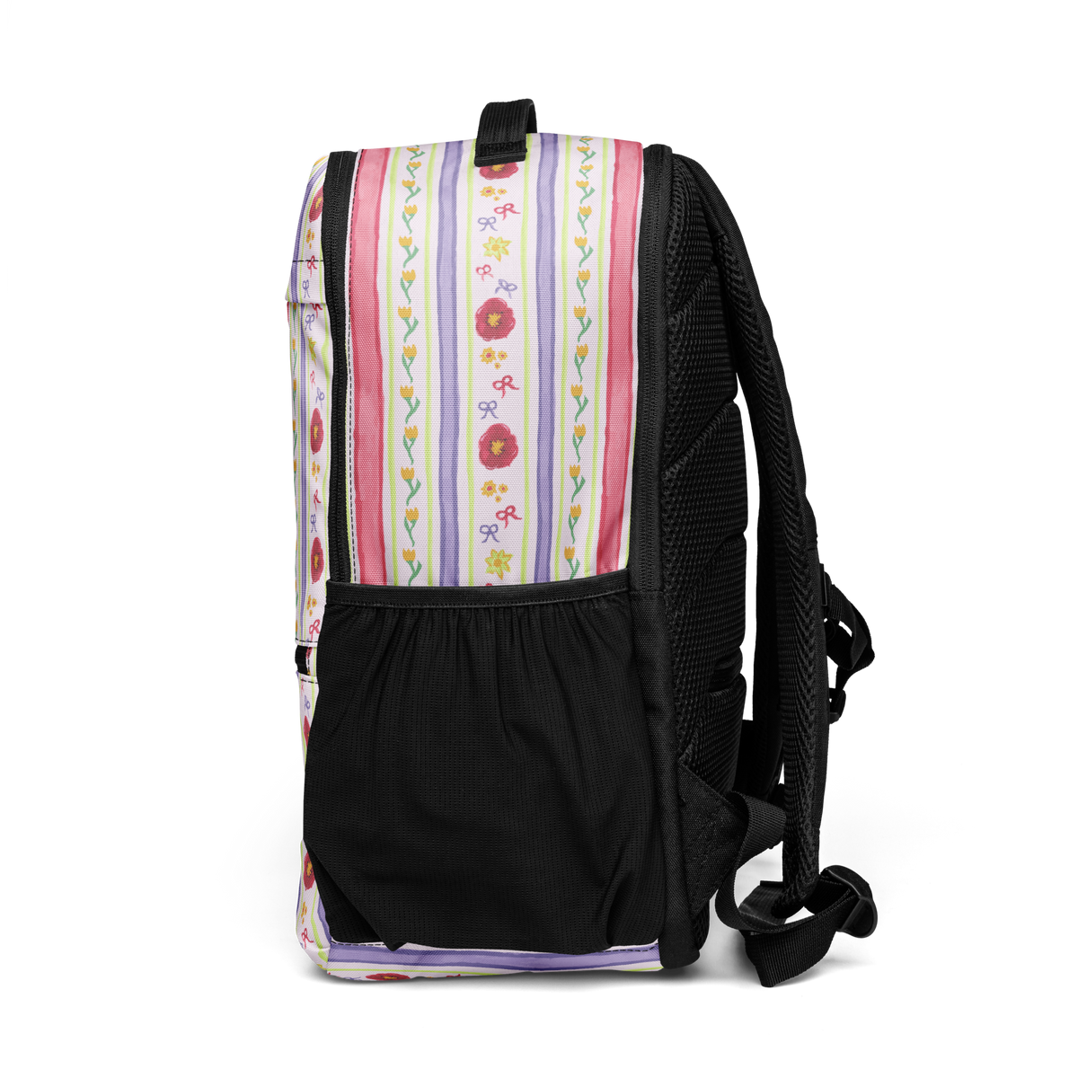 Utility backpack Satin Ribbons Red
