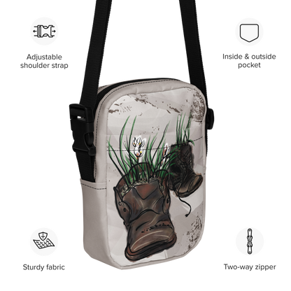 Utility crossbody bag Flower Boots
