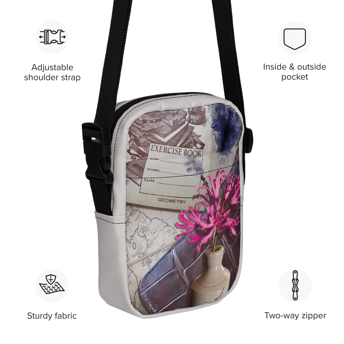 Utility crossbody bag Stationery