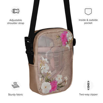 Utility crossbody bag Truck Map