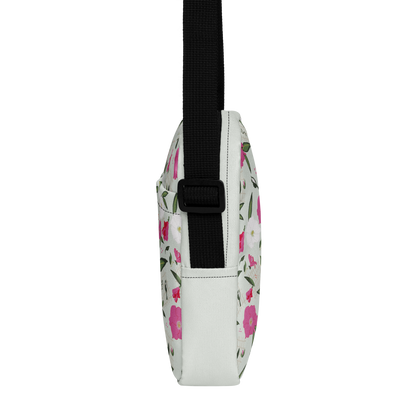 Utility crossbody bag Oleander Pink on Mint