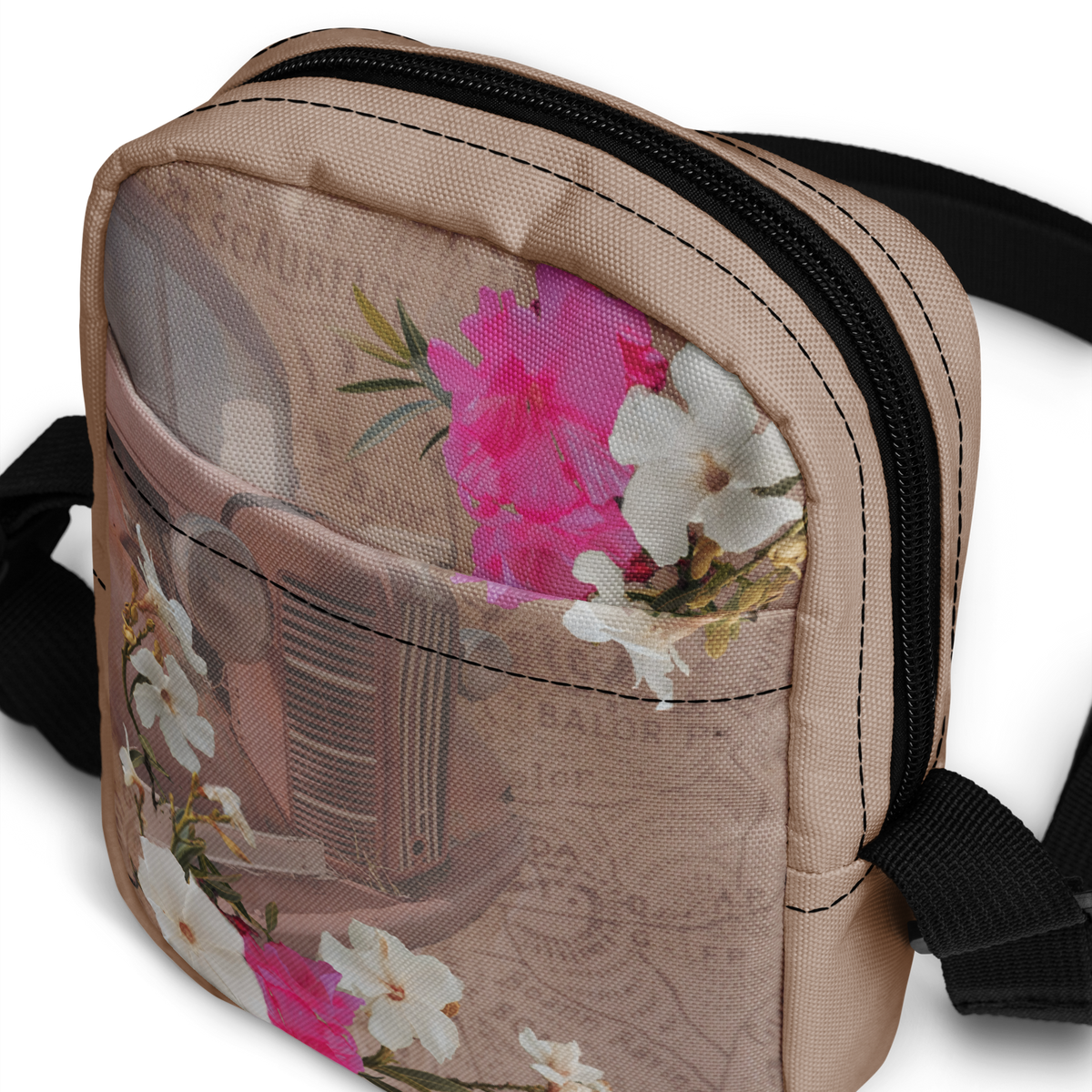 Utility crossbody bag Truck Map