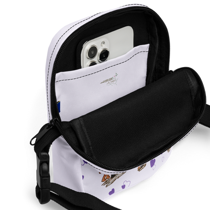 Utility crossbody bag Teddybear Tales Purple