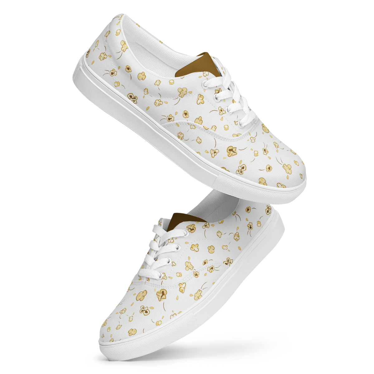 Women’s lace-up canvas shoes Popcorn Party