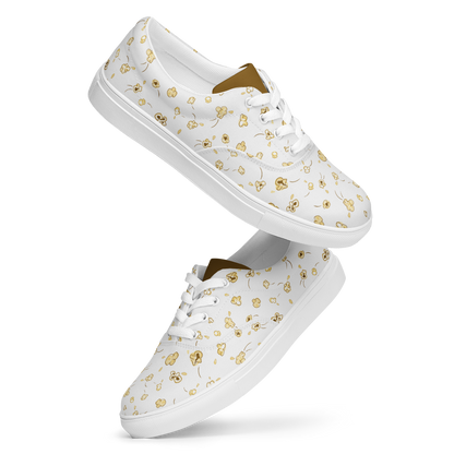 Women’s lace-up canvas shoes Popcorn Party