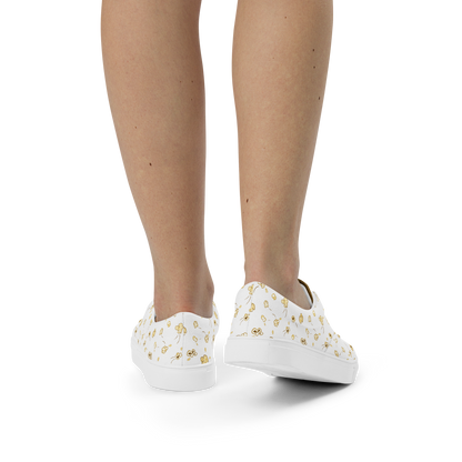 Women’s lace-up canvas shoes Popcorn Party