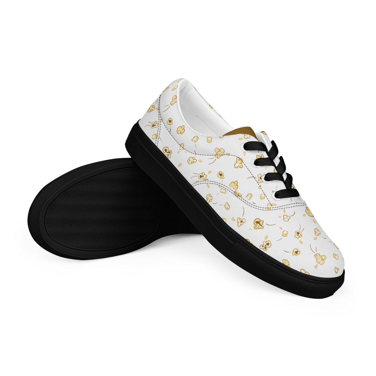 Women’s lace-up canvas shoes Popcorn Party