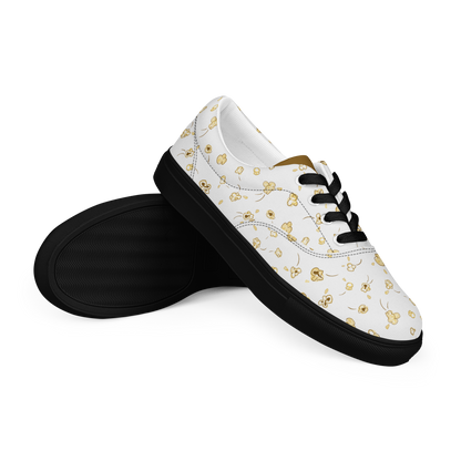 Women’s lace-up canvas shoes Popcorn Party