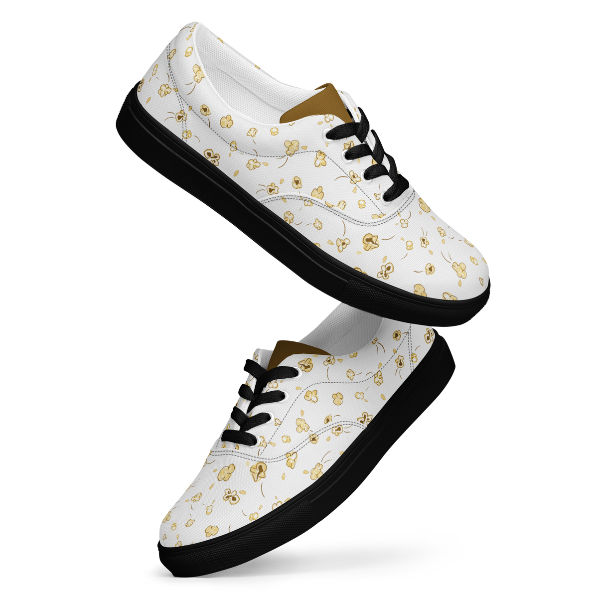 Women’s lace-up canvas shoes Popcorn Party