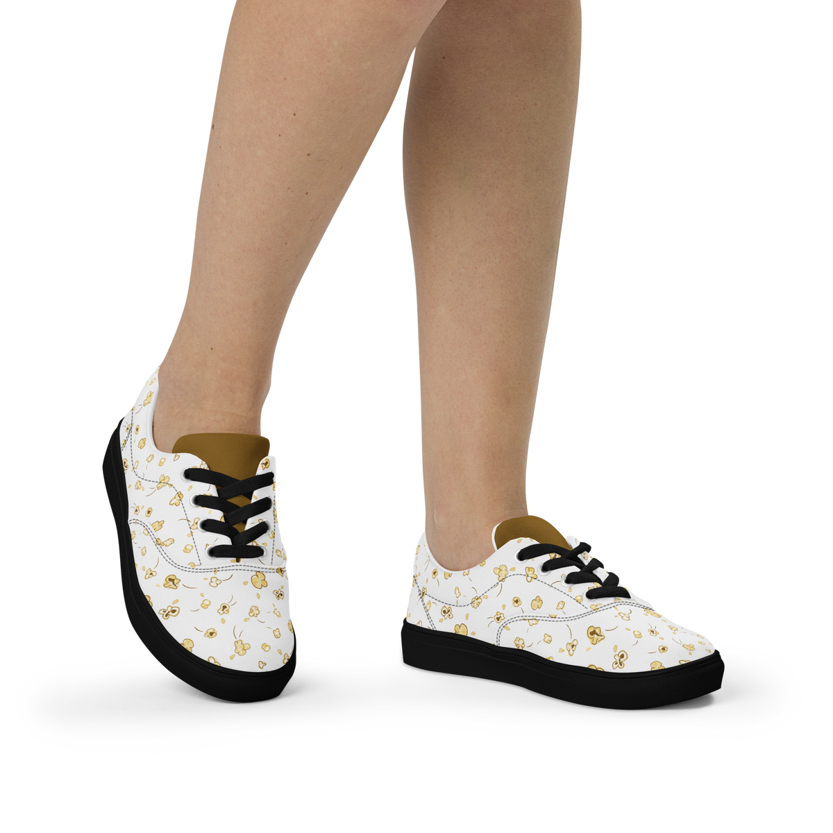 Women’s lace-up canvas shoes Popcorn Party