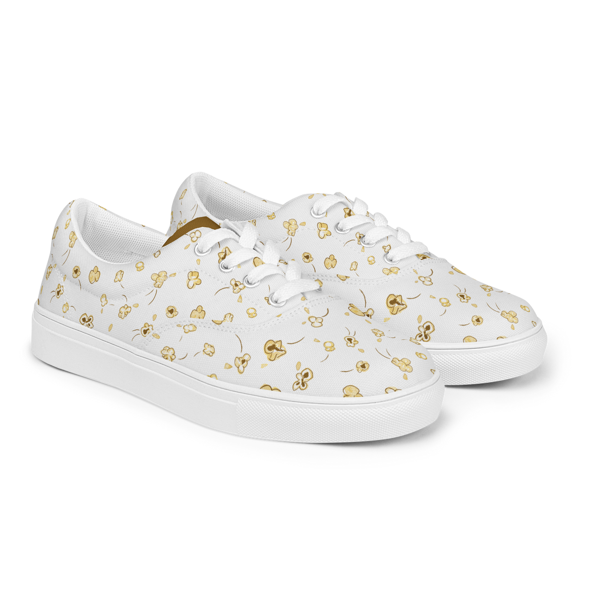 Women’s lace-up canvas shoes Popcorn Party
