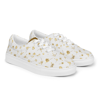 Women’s lace-up canvas shoes Popcorn Party