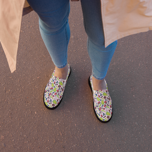Women’s slip-on canvas shoes Snack Time