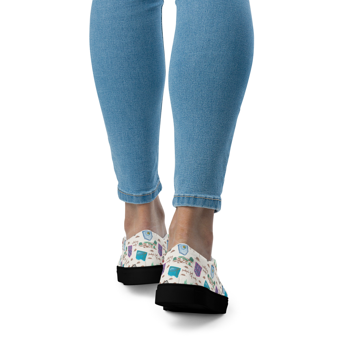 Women’s slip-on canvas shoes Rock Pockets