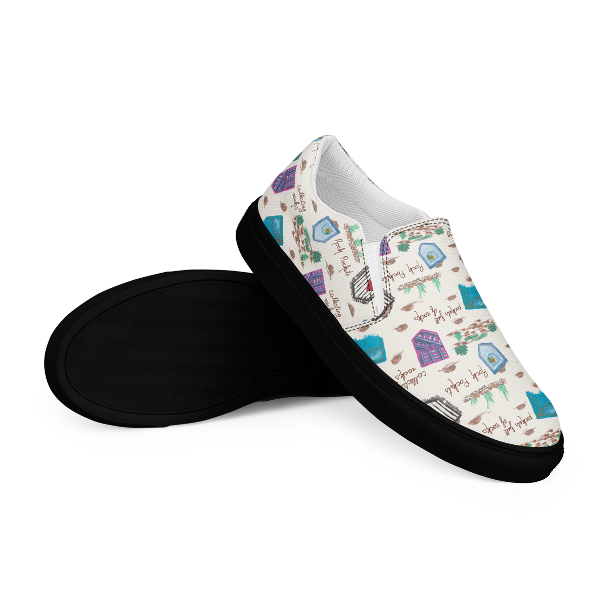 Women’s slip-on canvas shoes Rock Pockets