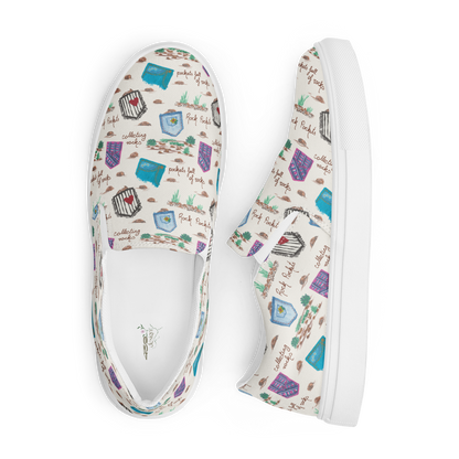 Women’s slip-on canvas shoes Rock Pockets