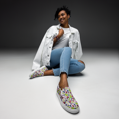 Women’s slip-on canvas shoes Snack Time