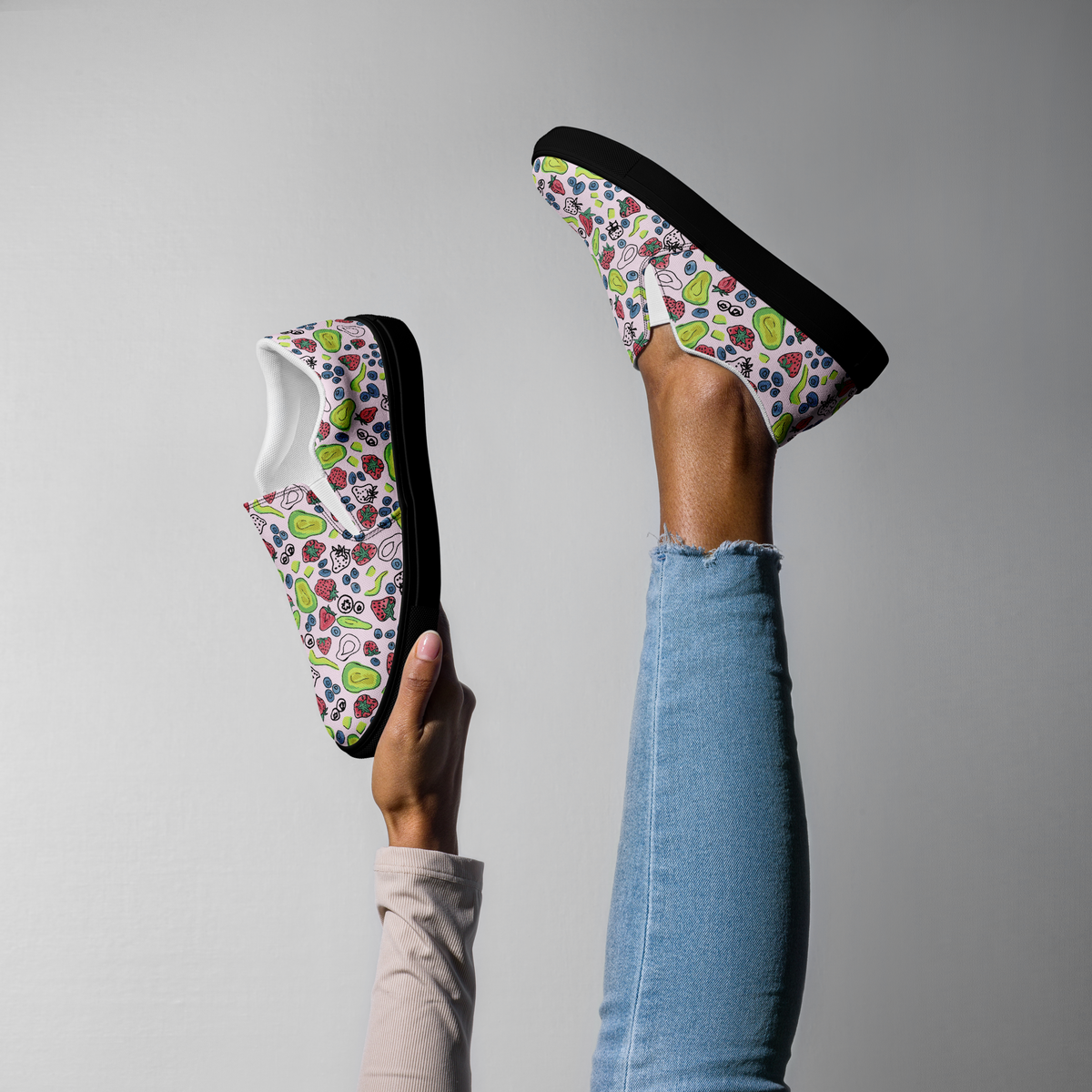 Women’s slip-on canvas shoes Snack Time