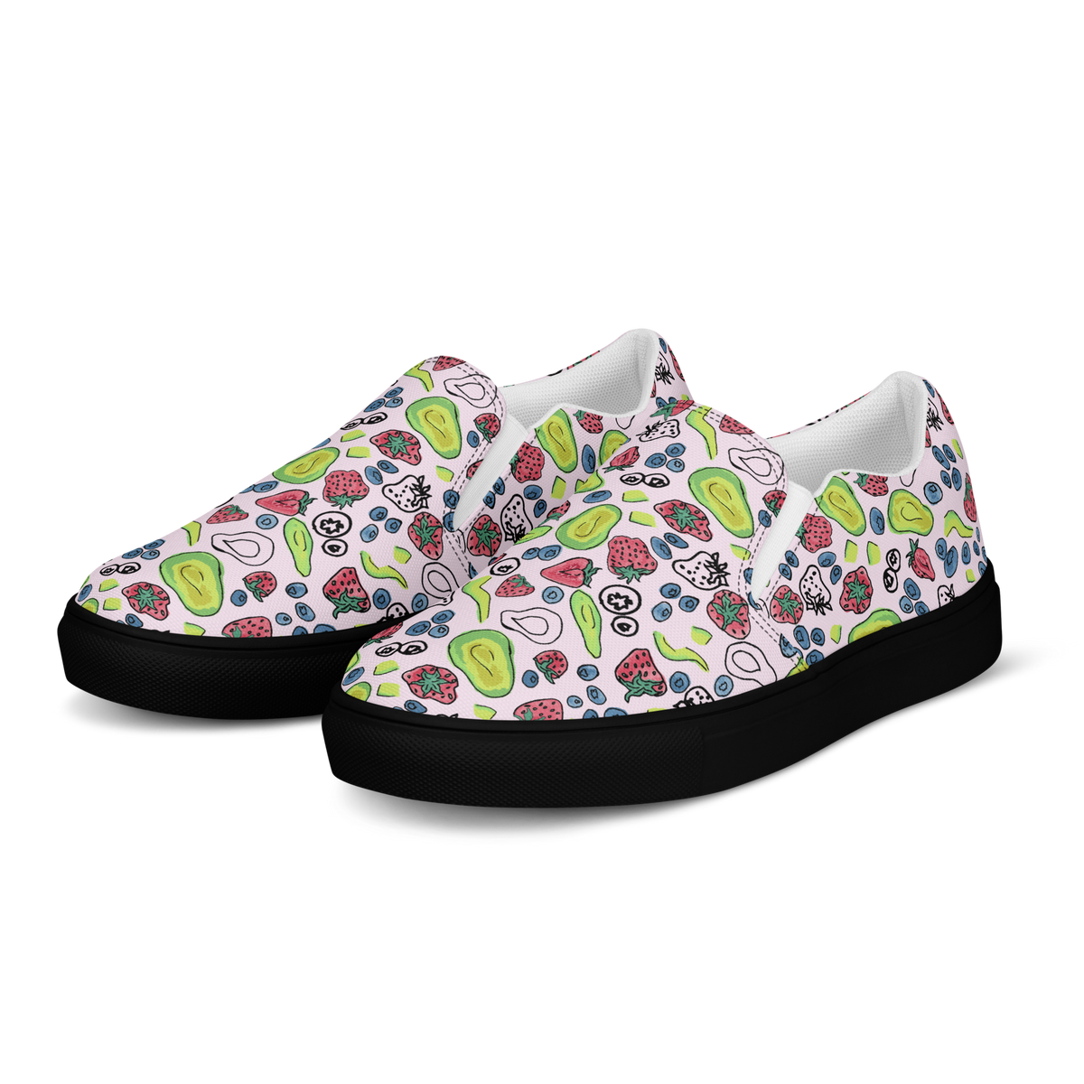 Women’s slip-on canvas shoes Snack Time