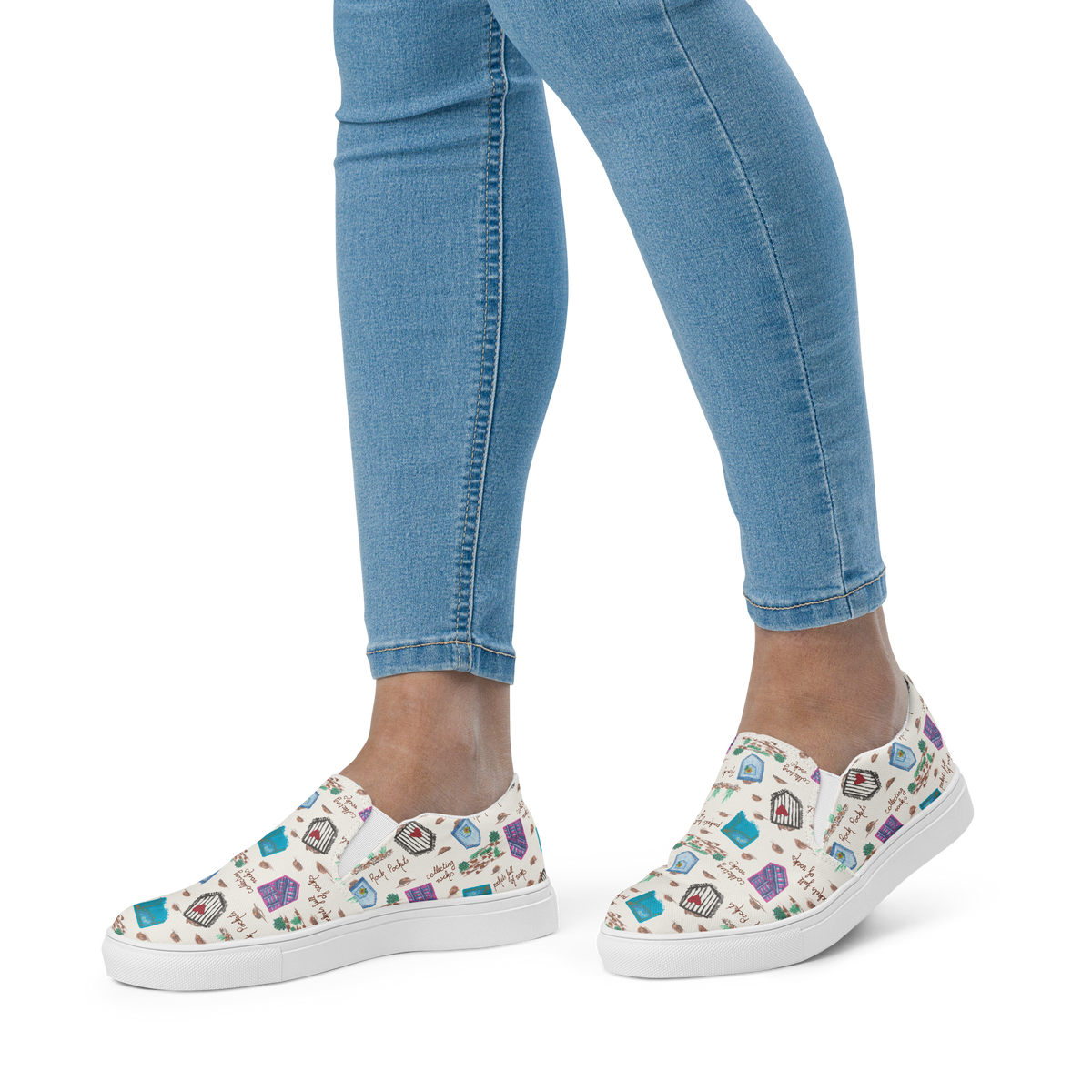 Women’s slip-on canvas shoes Rock Pockets