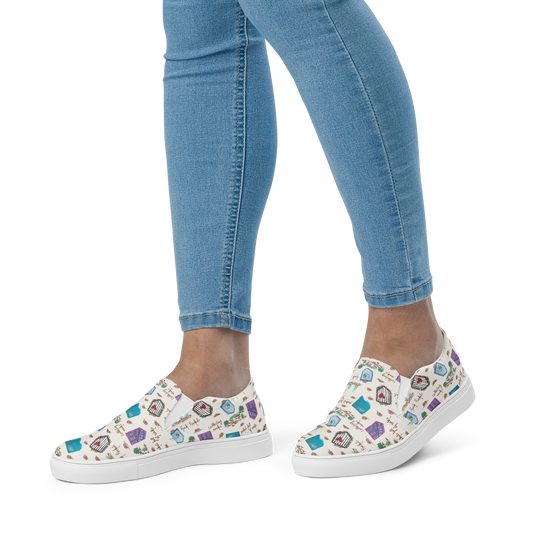 Women’s slip-on canvas shoes Rock Pockets