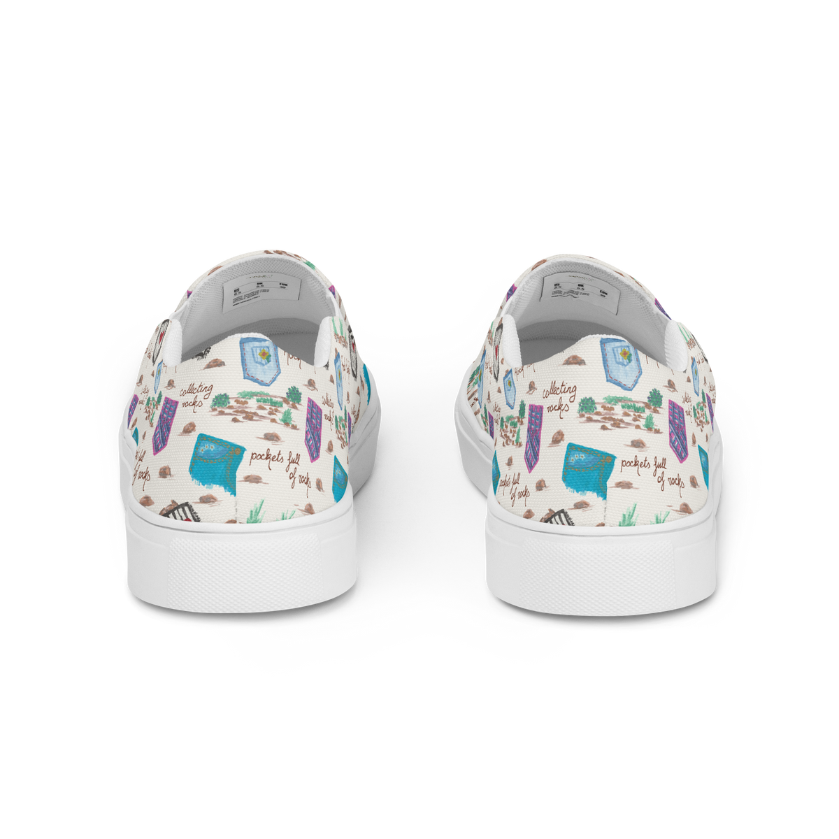 Women’s slip-on canvas shoes Rock Pockets