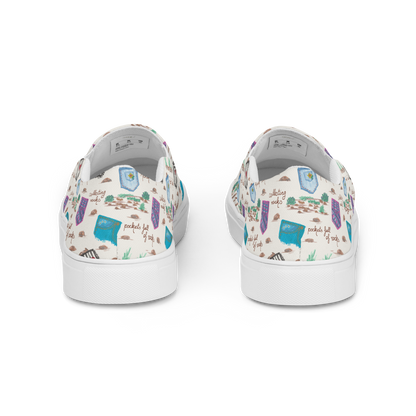Women’s slip-on canvas shoes Rock Pockets