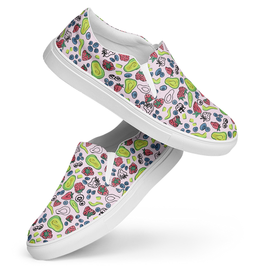 Women’s slip-on canvas shoes Snack Time