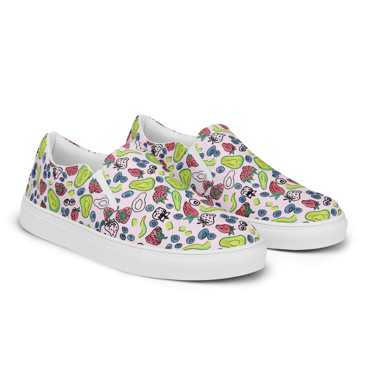 Women’s slip-on canvas shoes Snack Time